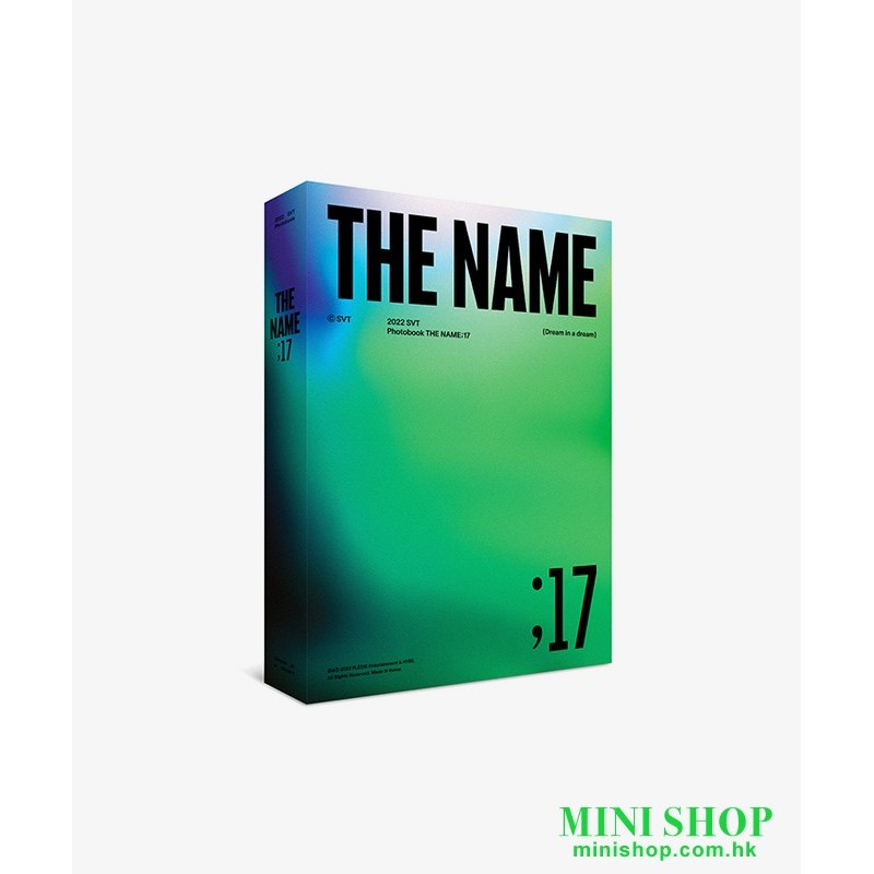 SEVENTEEN  2022 SVT PHOTOBOOK THE NAME17