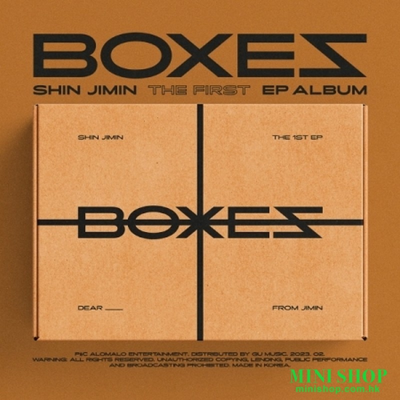 SHIN JIMIN - BOXES (1ST EP)