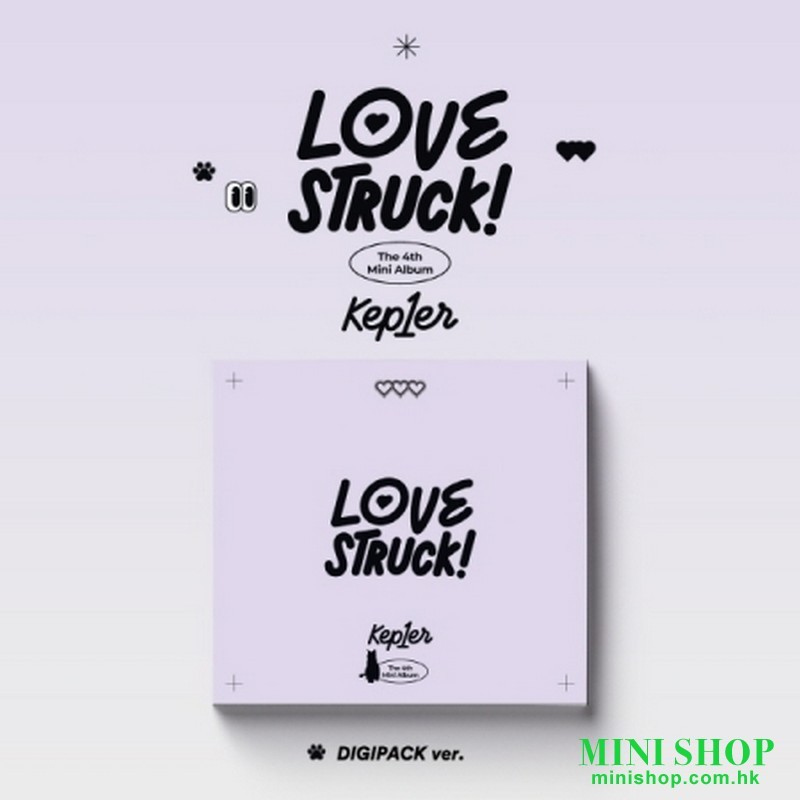 KEP1ER - LOVESTRUCK! (4TH MINI ALBUM) DIGIPACK VER.