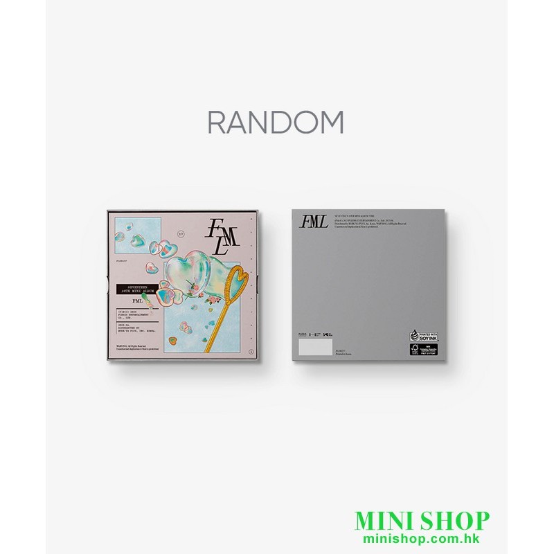 C SEVENTEEN - 10TH MINI ALBUM 'FML' (CARAT Ver.)