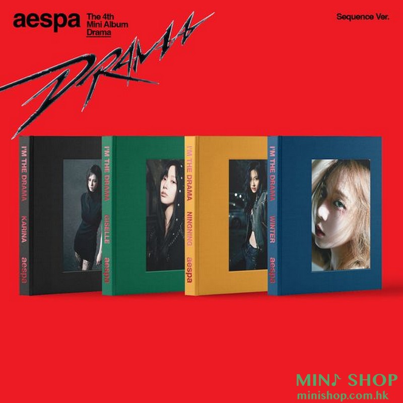 AESPA - 4TH MINI ALBUM [DRAMA] (SEQUENCE VER.)