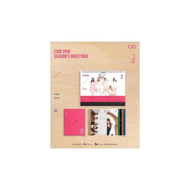 EXID 2016 Season's Greetings﻿ 韓版