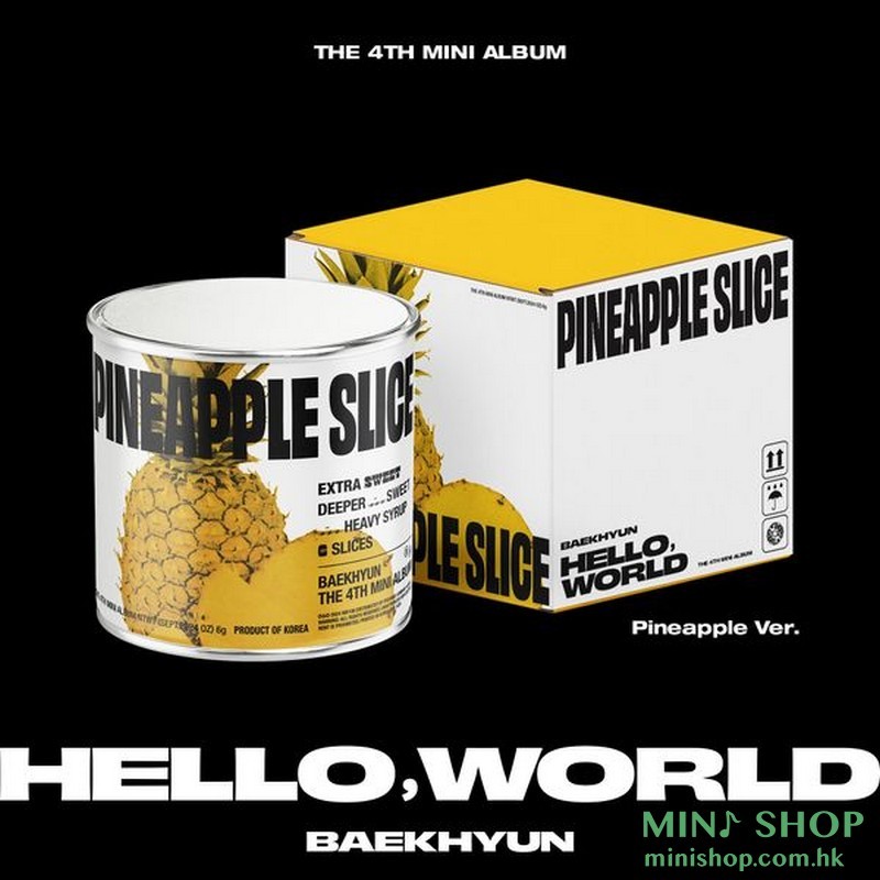 BAEKHYUN 伯賢 - 4TH MINI ALBUM [HELLO, WORLD] (PINEAPPLE VER.)