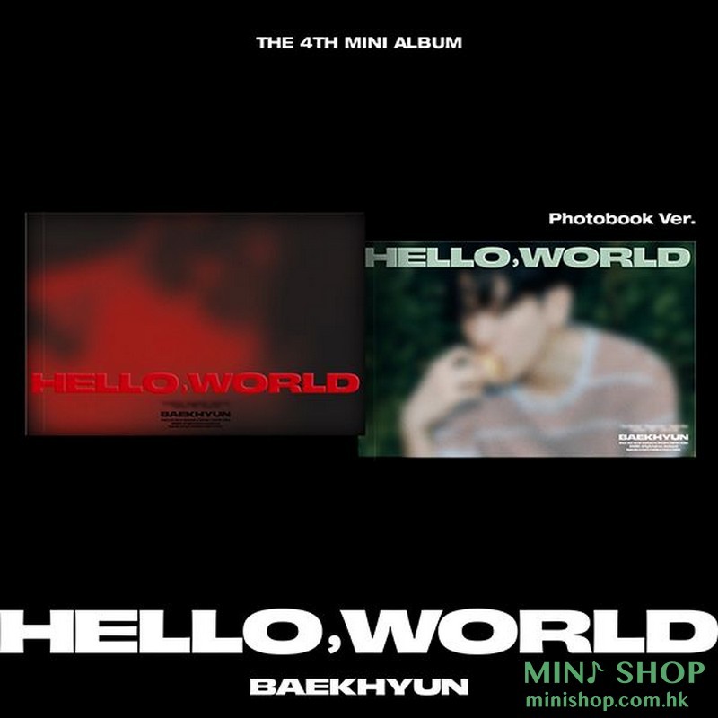 伯賢 BAEKHYUN - 4TH MINI ALBUM [HELLO, WORLD] (PHOTOBOOK VER.)