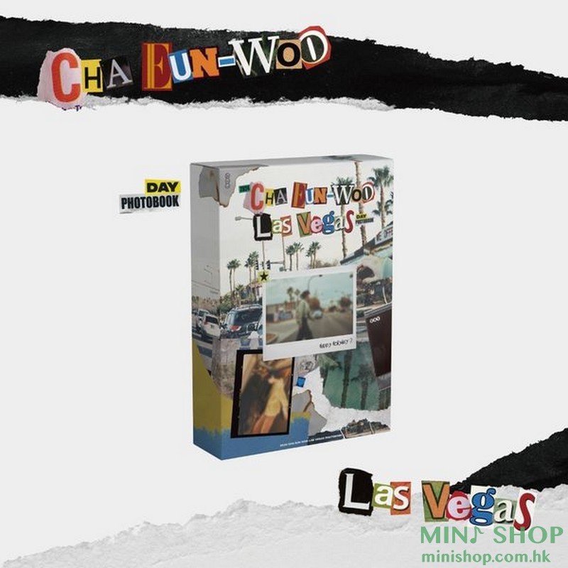 CHA EUN-WOO 車銀優 - LAS VEGAS PHOTOBOOK (DAY VER.)