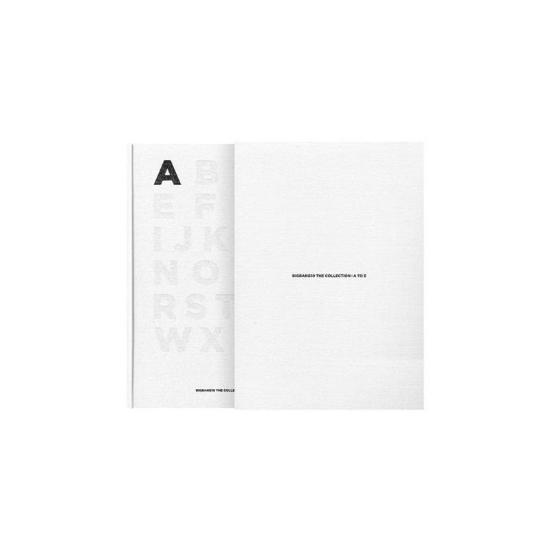 BIGBANG10 THE COLLECTION: A TO Z 韓版