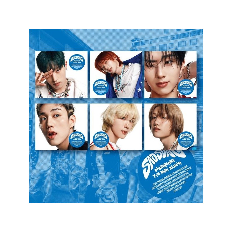 P1HARMONY - 7TH MINI ALBUM [SAD SONG] DIGIPACK VER.(Random Ver.)