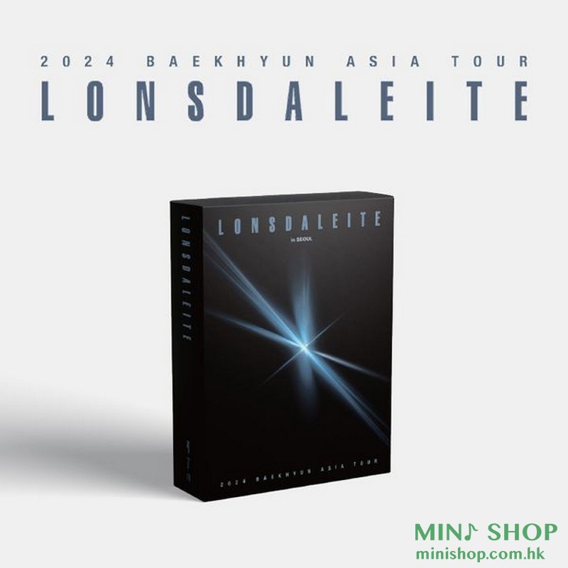 BAEKHYUN - 2024 BAEKHYUN ASIA TOUR [LONSDALEITE] IN SEOUL (DVD)