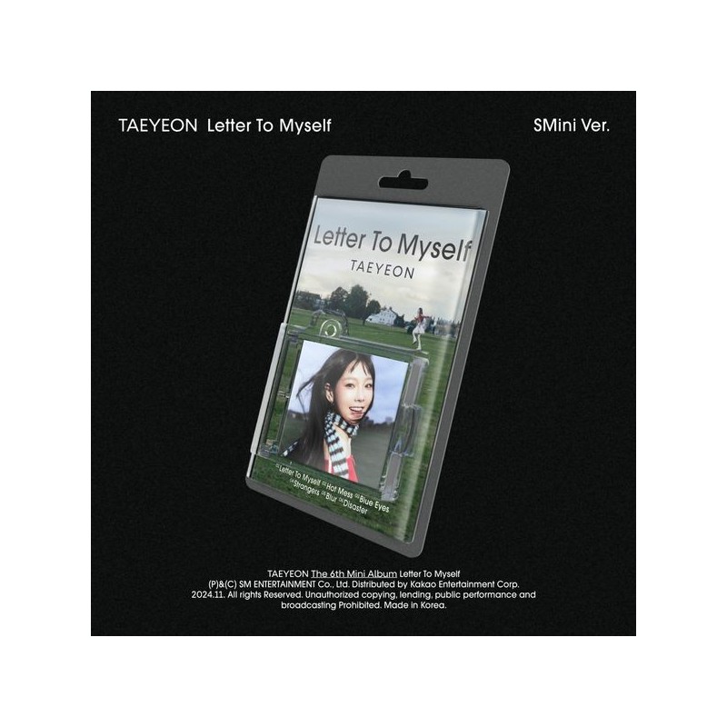 TAEYEON - 6TH MINI ALBUM [LETTER TO MYSELF] (SMINI VER.)