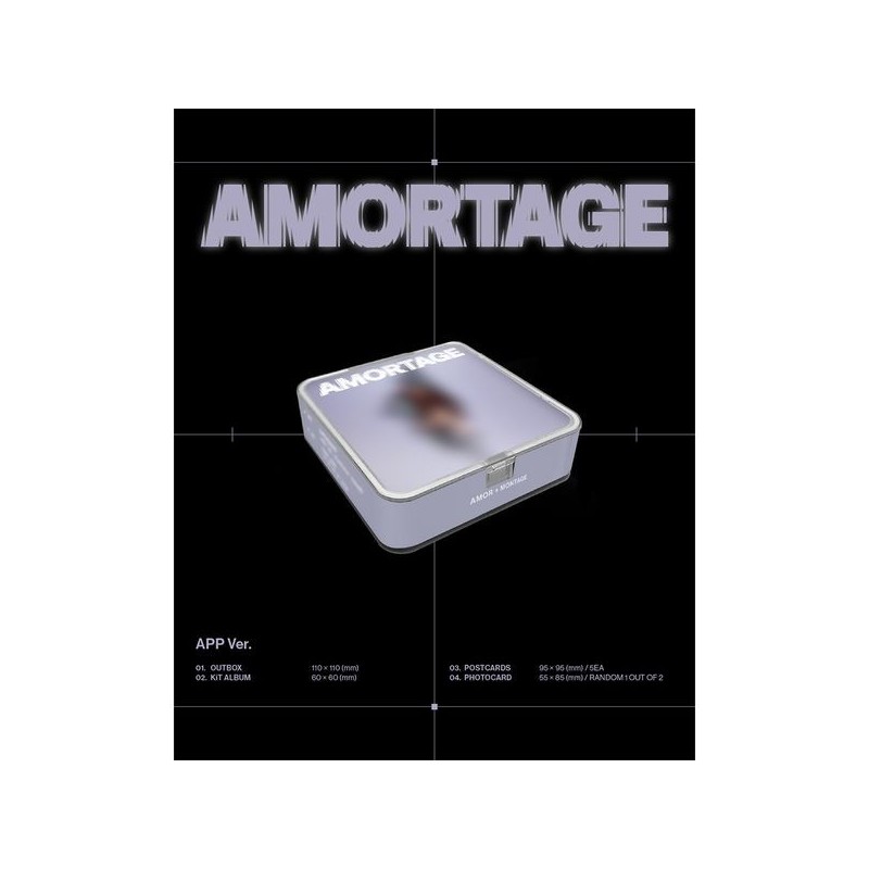 JISOO - MINI ALBUM [AMORTAGE] APP VER