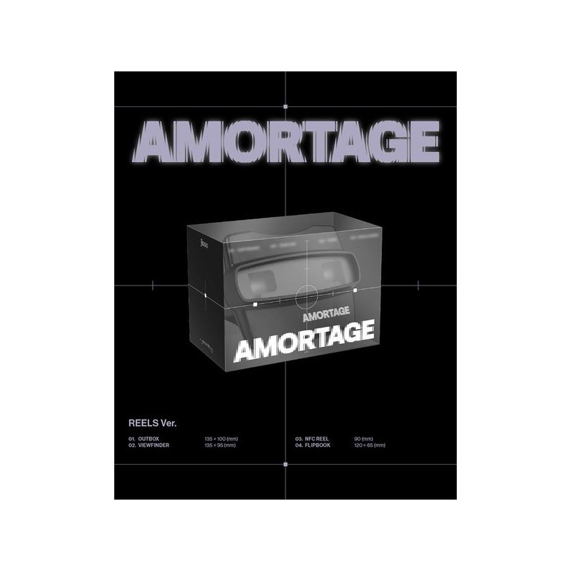 JISOO - MINI ALBUM [AMORTAGE] REELS VER