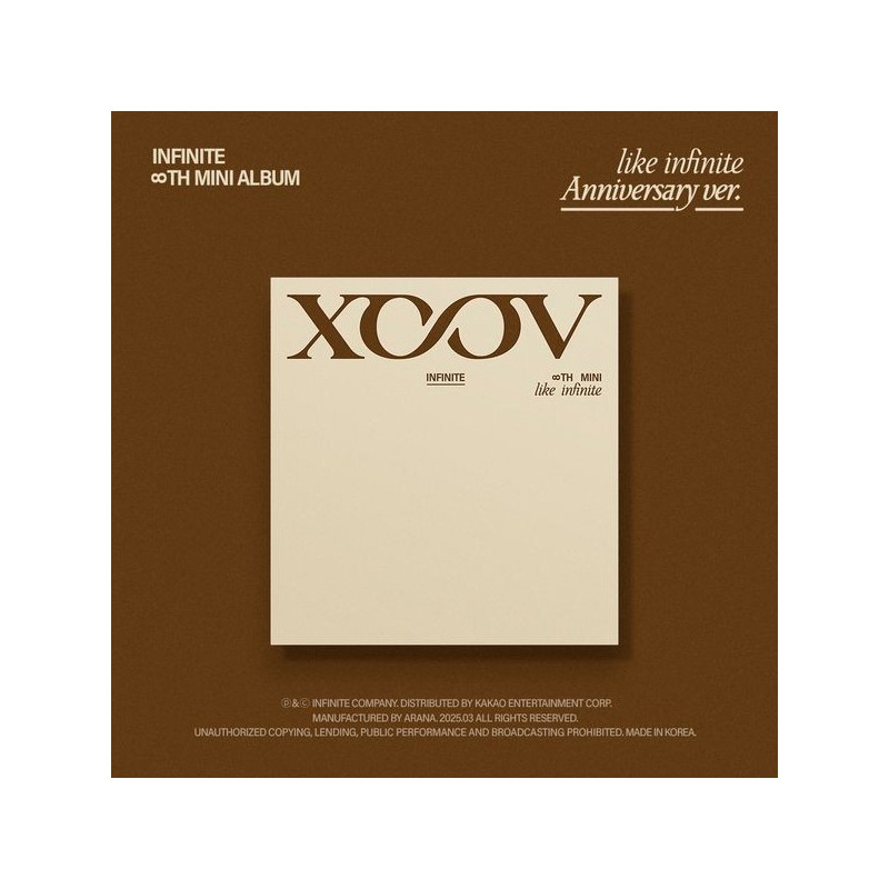 INFINITE - 8TH MINI ALBUM [LIKE INFINITE]