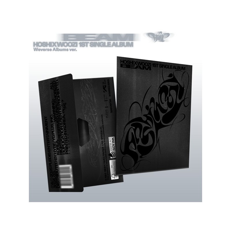 HOSHI X WOOZI (SEVENTEEN) - 1ST SINGLE ALBUM [BEAM] WEVERSE ALBUMS VER.