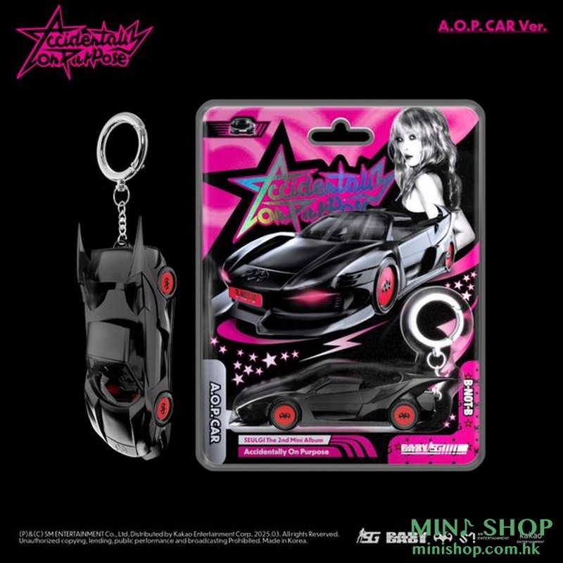 SEULGI - 2ND MINI ALBUM [ACCIDENTALLY ON PURPOSE] (A.O.P. CAR VER.)(LIMITED EDITION)