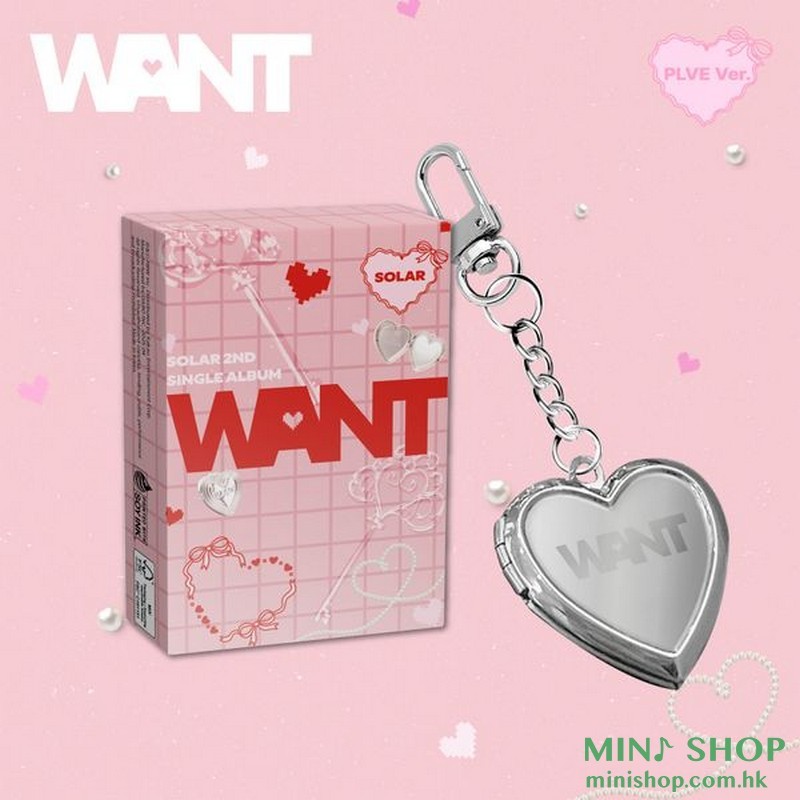 SOLAR - 2ND SINGLE ALBUM [WANT] (PLVE VER.)