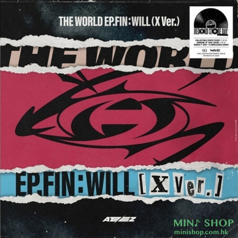 ATEEZ - THE WORLD EP.FIN : WILL (LIMITED GATEFOLD EXCLUSIVE VINYL)