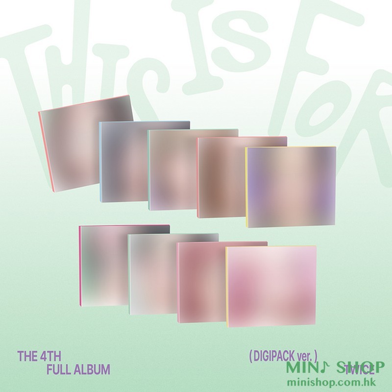 TWICE - 4TH ALBUM [THIS IS FOR] (DIGIPACK VER.)(Random Ver.)