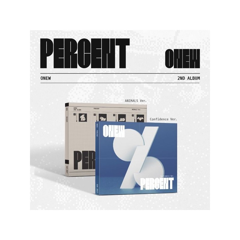 ONEW - 2ND ALBUM [PERCENT] (DIGIPACK VER.)