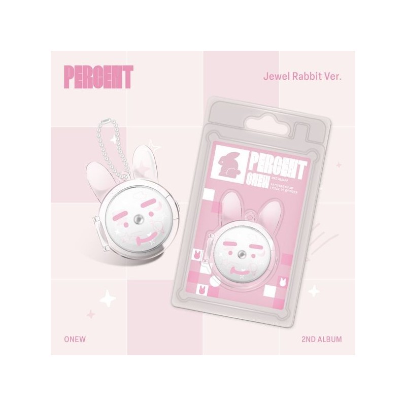 ONEW - 2ND ALBUM [PERCENT] (JEWEL RABBIT VER.)