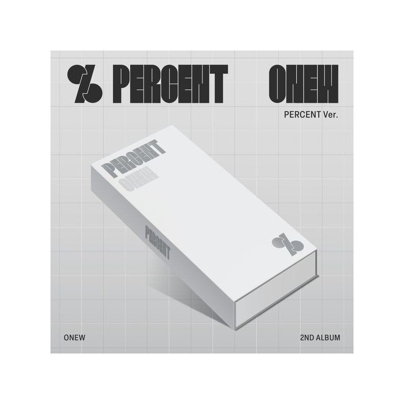 ONEW - 2ND ALBUM [PERCENT] (PERCENT VER.)