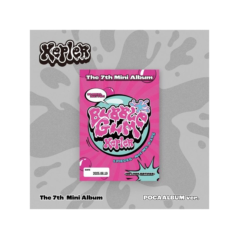 KEP1ER - THE 7TH MINI ALBUM [BUBBLE GUM] (POCAALBUM VER.)