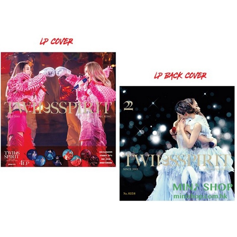 TWINS – SPIRIT SINCE 2001 LIVE IN HONG KONG  [4圖案彩膠]