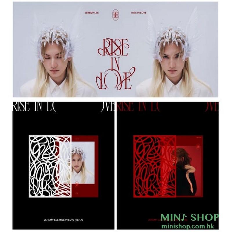 Jeremy 李駿傑 - RISE IN LOVE (CD) 2 versions (WHITE/RED)