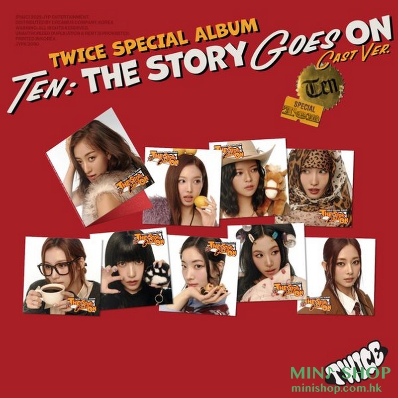 TWICE - TEN: THE STORY GOES ON (CAST VER.)(Random Ver.)