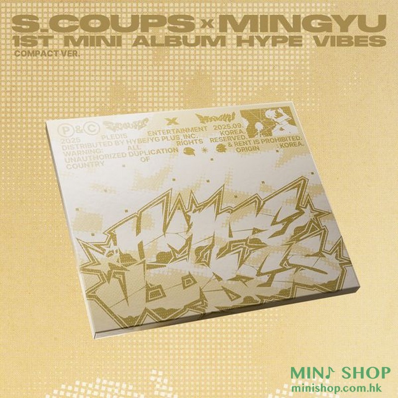 S.COUPSXMINGYU (SEVENTEEN) - 1ST MINI ALBUM [HYPE VIBES] COMPACT VER.