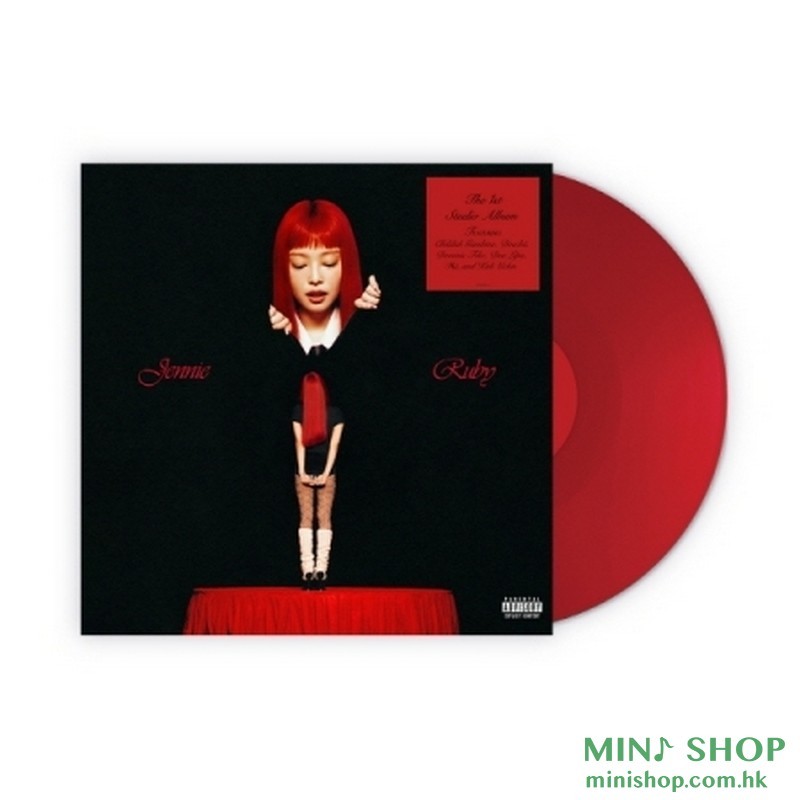 JENNIE - THE 1ST STUDIO ALBUM [RUBY VINYL] (UNSIGNED) (LP)