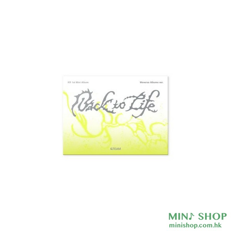 &TEAM - KR 1ST MINI ALBUM [BACK TO LIFE] PHOTOCARD BOX (WEVERSE ALBUMS VER.)