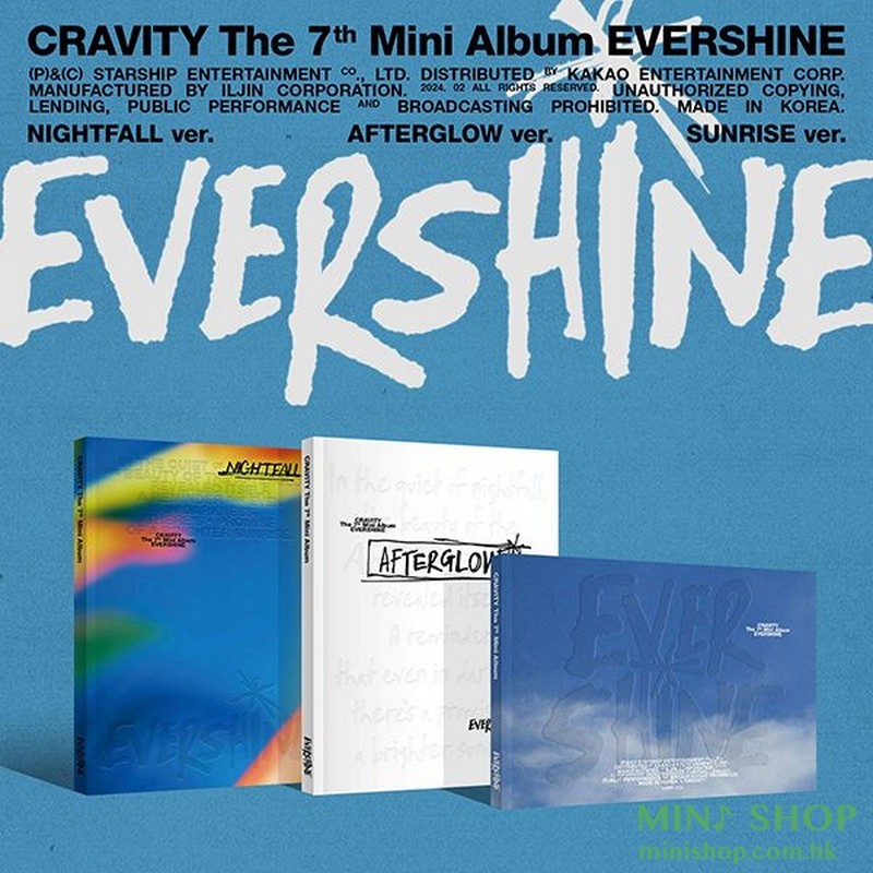 CRAVITY - 7TH MINI ALBUM [EVERSHINE]