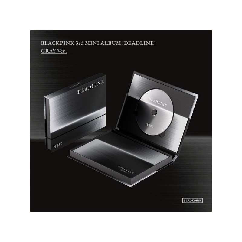 BLACKPINK - 3RD MINI ALBUM [DEADLINE] GRAY VER.