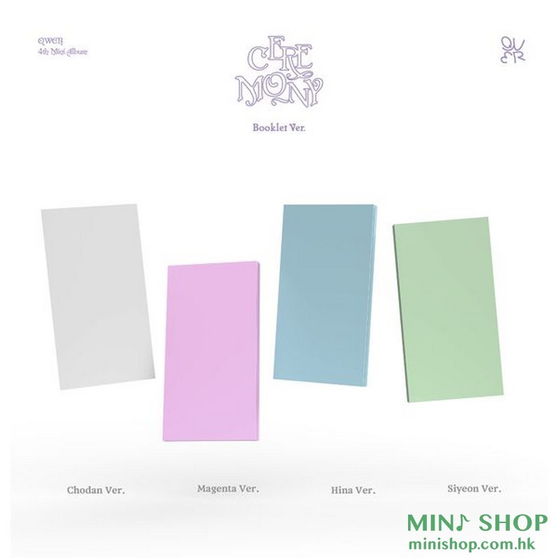 QWER - 4TH MINI ABLUM [CEREMONY] (BOOKLET VER.)
