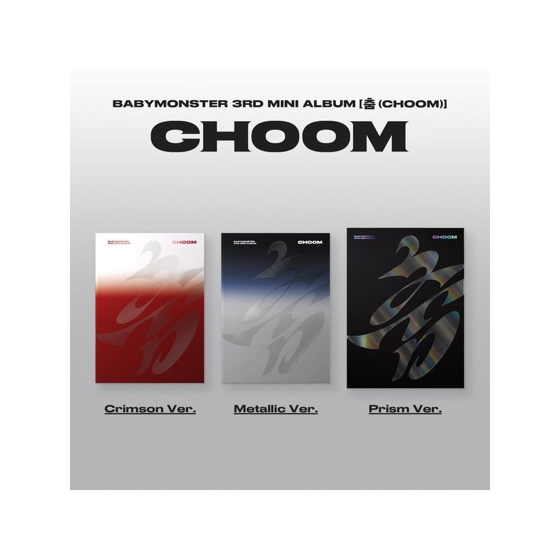 BABYMONSTER - 3RD MINI ALBUM [CHOOM] CRIMSON VER.