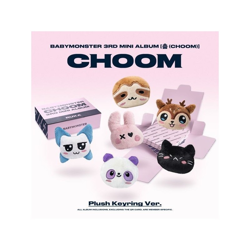 BABYMONSTER - PHARITA 3RD MINI ALBUM [CHOOM] PLUSH KEYRING VER._PHARITA