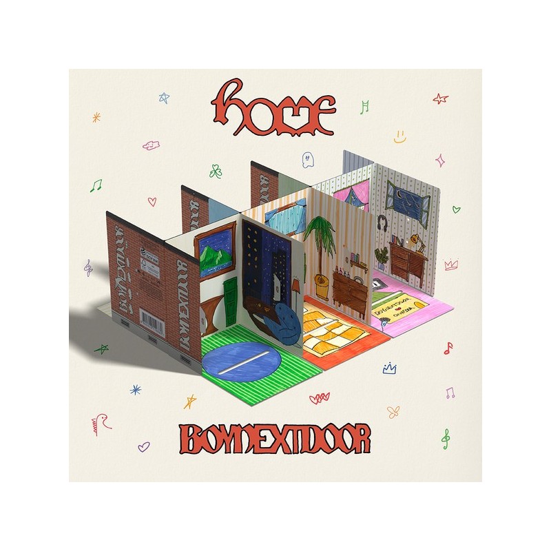 BOYNEXTDOOR - 1ST STUDIO ALBUM [HOME] (WEVERSE ALBUMS VER.)
