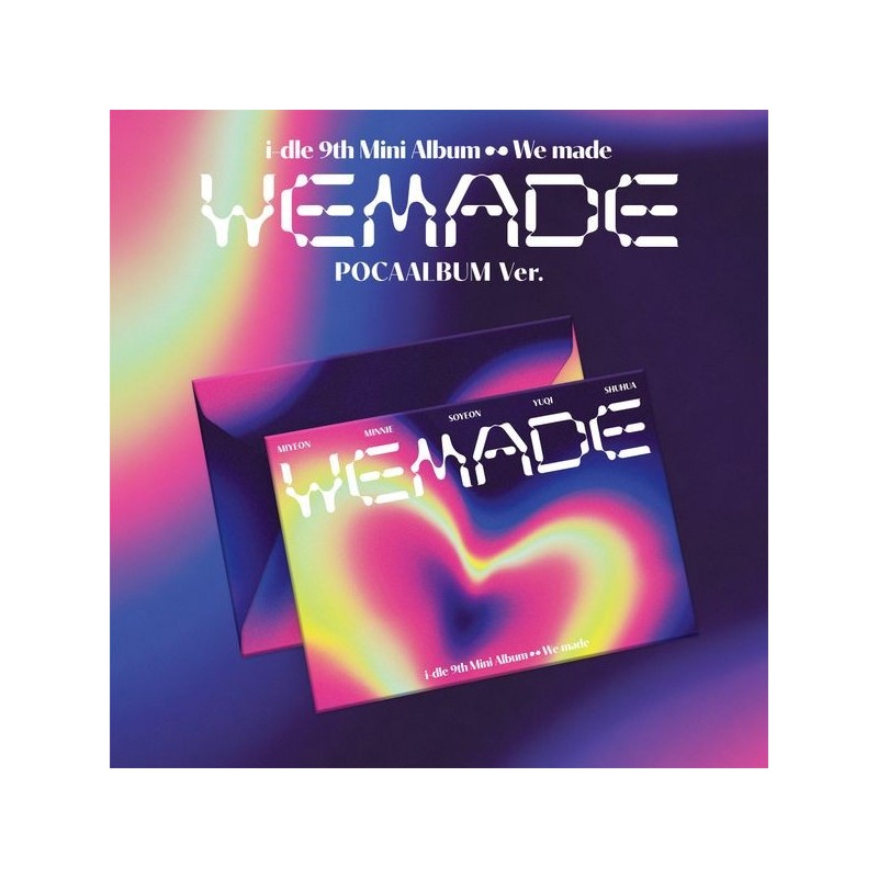 I-DLE - 9TH MINI ALBUM [WE MADE] (POCAALBUM VER.)(G)I-DLE