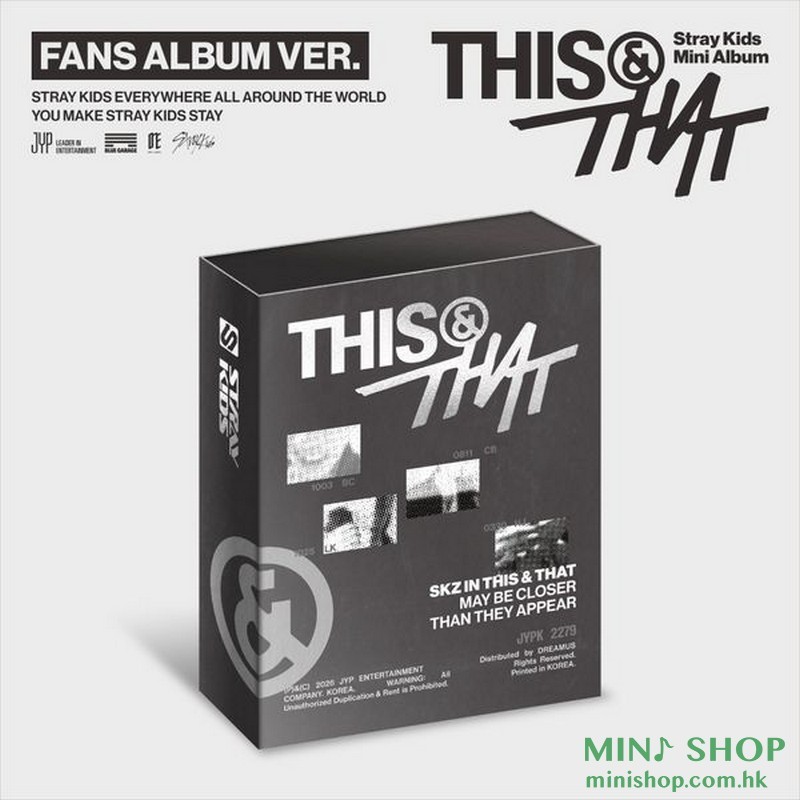STRAY KIDS - THIS & THAT (& VER.)