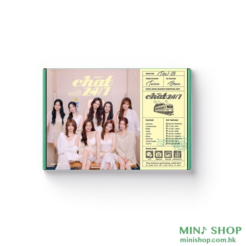 TWICE JAPAN SEASON’S GREETINGS 2027 “CHAT 24/7”