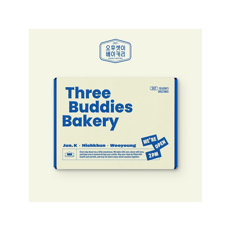 2PM - 2027 SEASON'S GREETINGS [THREE BUDDIES BAKERY]