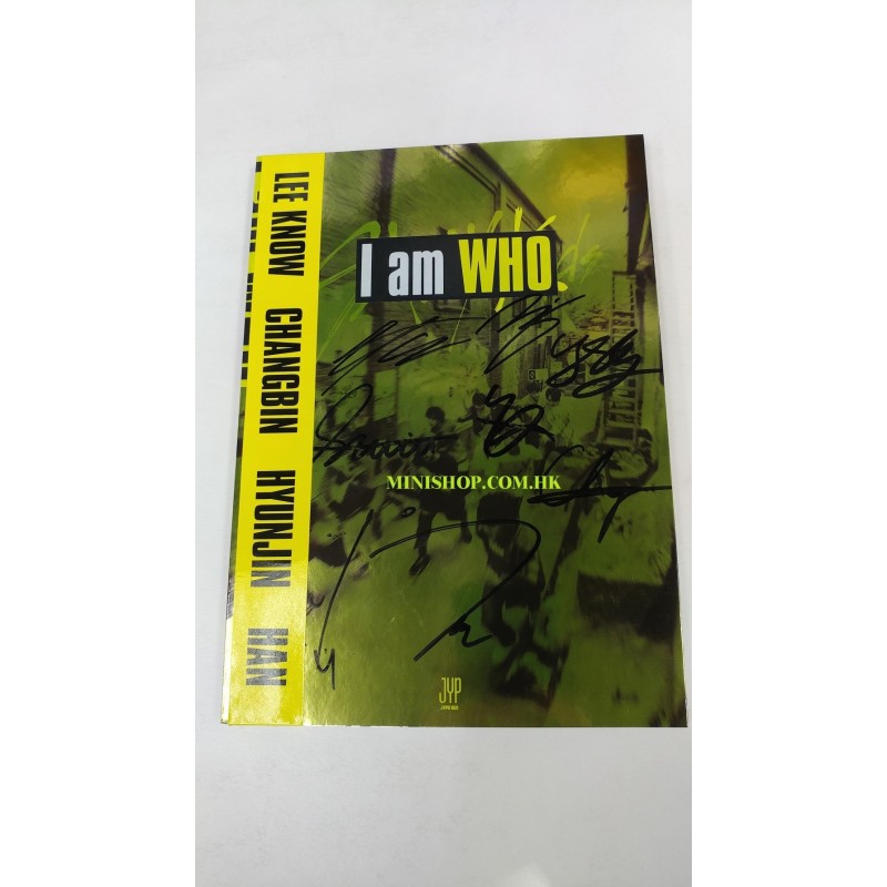 簽名版 Stray Kids 스트레이 키즈 - I am WHO (2ND MINI ALBUM)