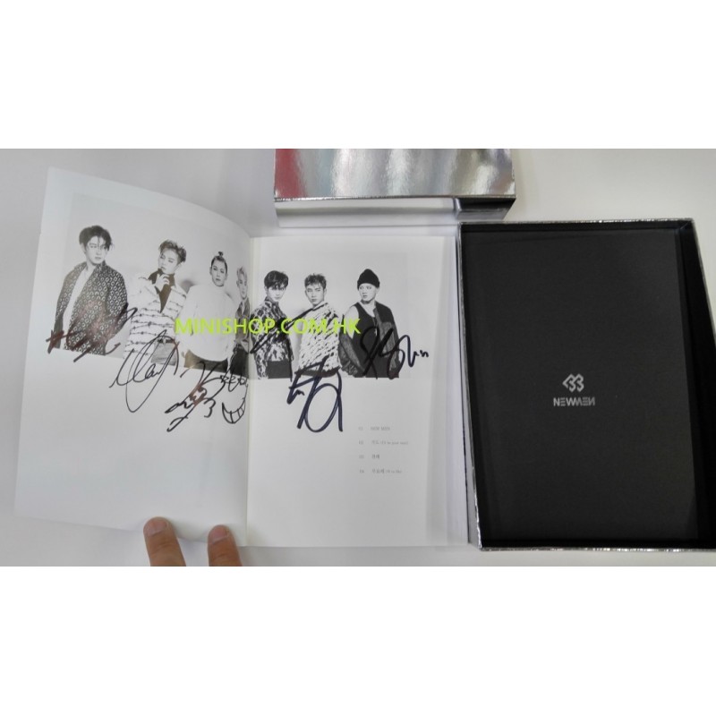 BTOB - NEW MEN (9TH MINI ALBUM) 韓國親筆簽名版