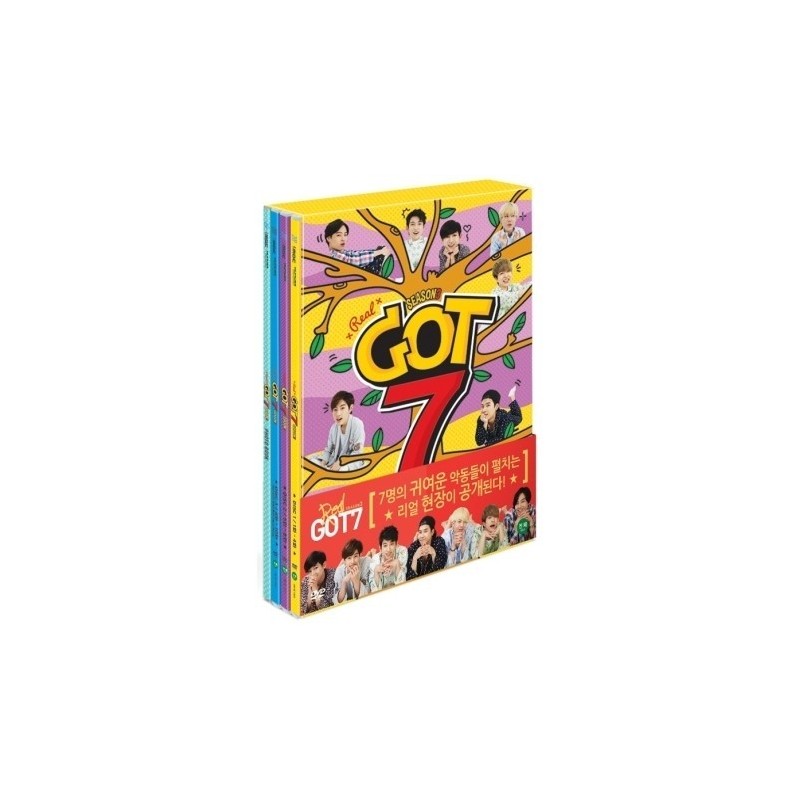 GOT7 - REAL GOT7 SEASON3 (3 DVD) 韓版