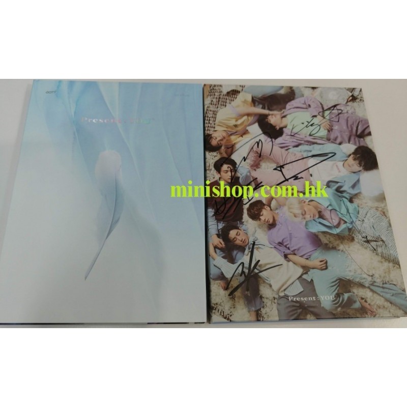 簽名版 GOT7 3rd Album [Present  YOU]