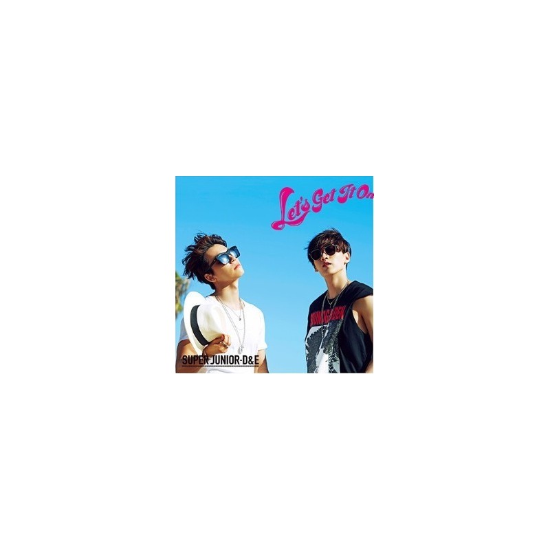 SUPER JUNIOR-D＆E Single「Let's Get It On」日版CD＋DVD＜E.L.F-JAPAN盤＞
