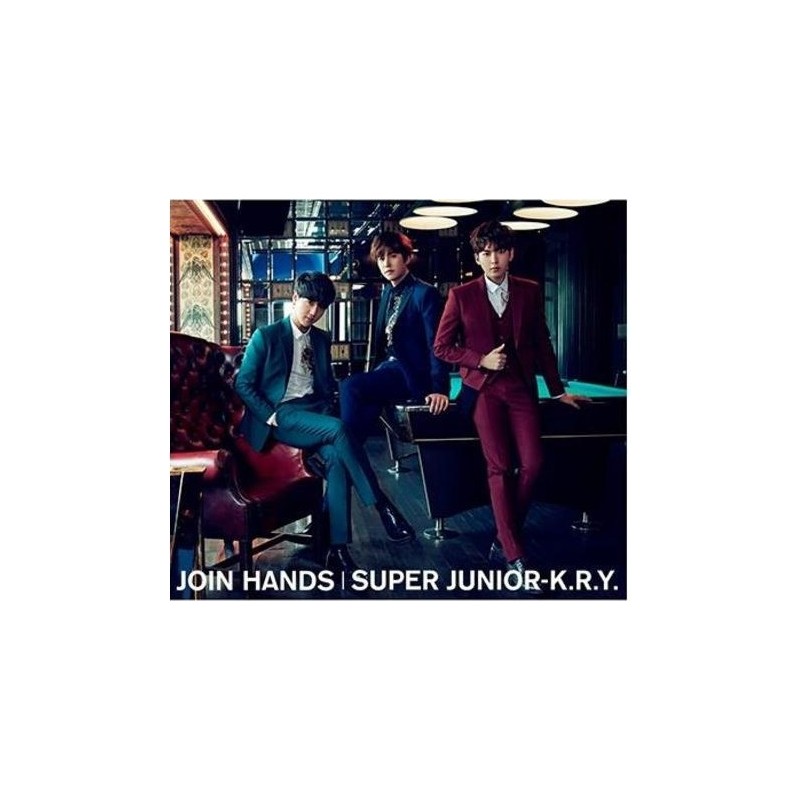 SUPER JUNIOR-K.R.Y JOIN HANDS CD+DVD 台版