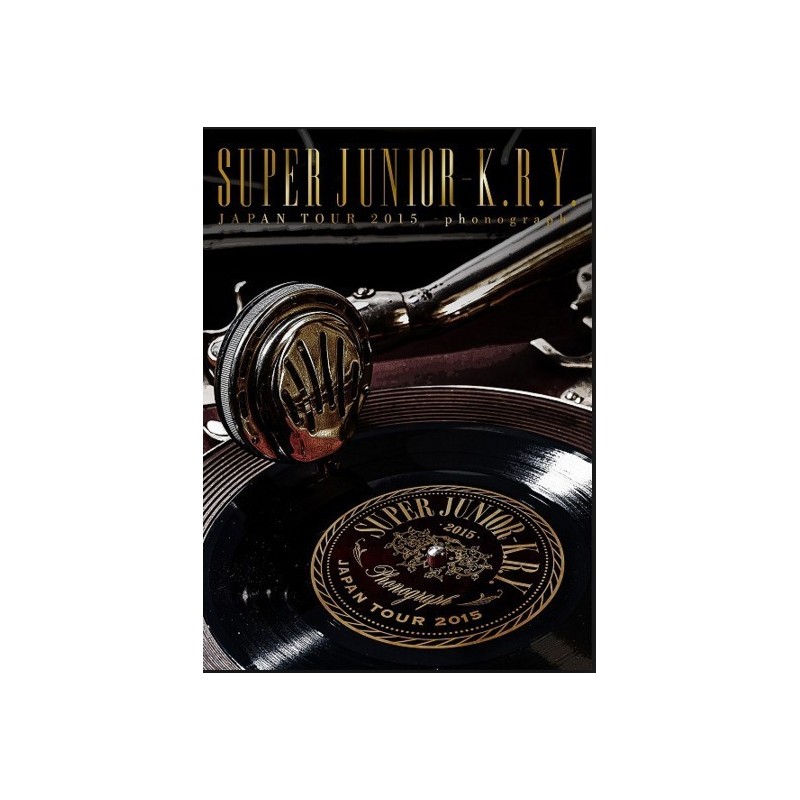 [日初DVD]SUPER JUNIOR-K.R.Y. JAPAN TOUR 2015 ～phonograph～