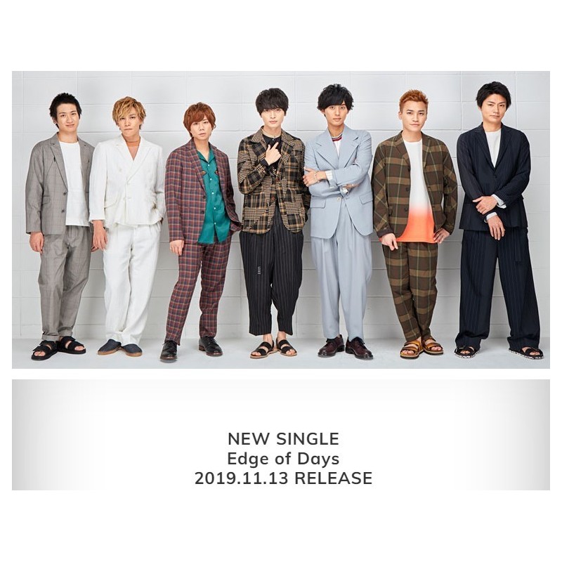 Kis-My-Ft2 - Edge of Days [通常版, CD]