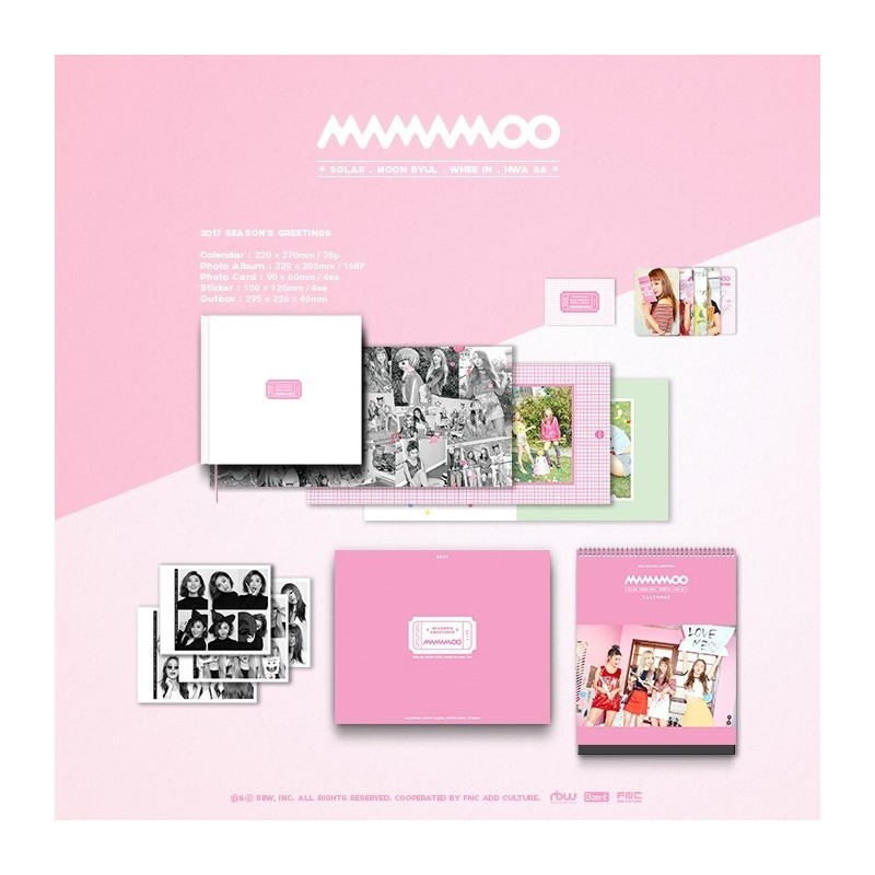 MAMAMOO - 2017 SEASON'S GREETING